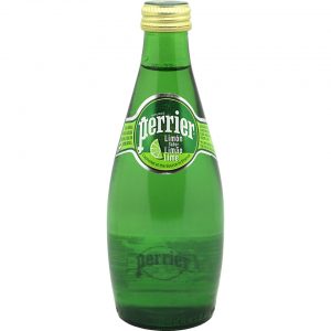 Perrier Lime 330mL Glass