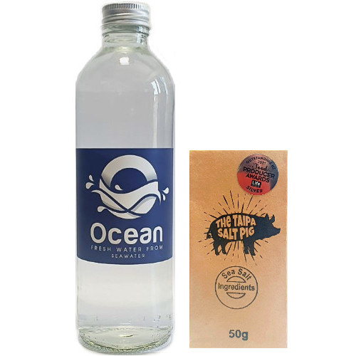 Ocean Water 350mL and Taipa Salt Pig 50gm(1)