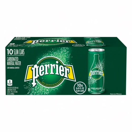 Perrier Slim Can Case 30x250mL